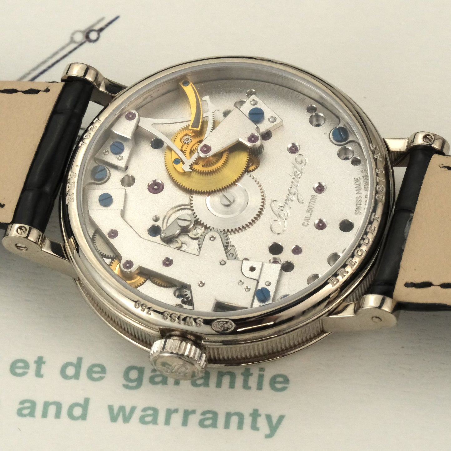 2018 Breguet Tradition | 7027BB/11/9V6 | Full Set