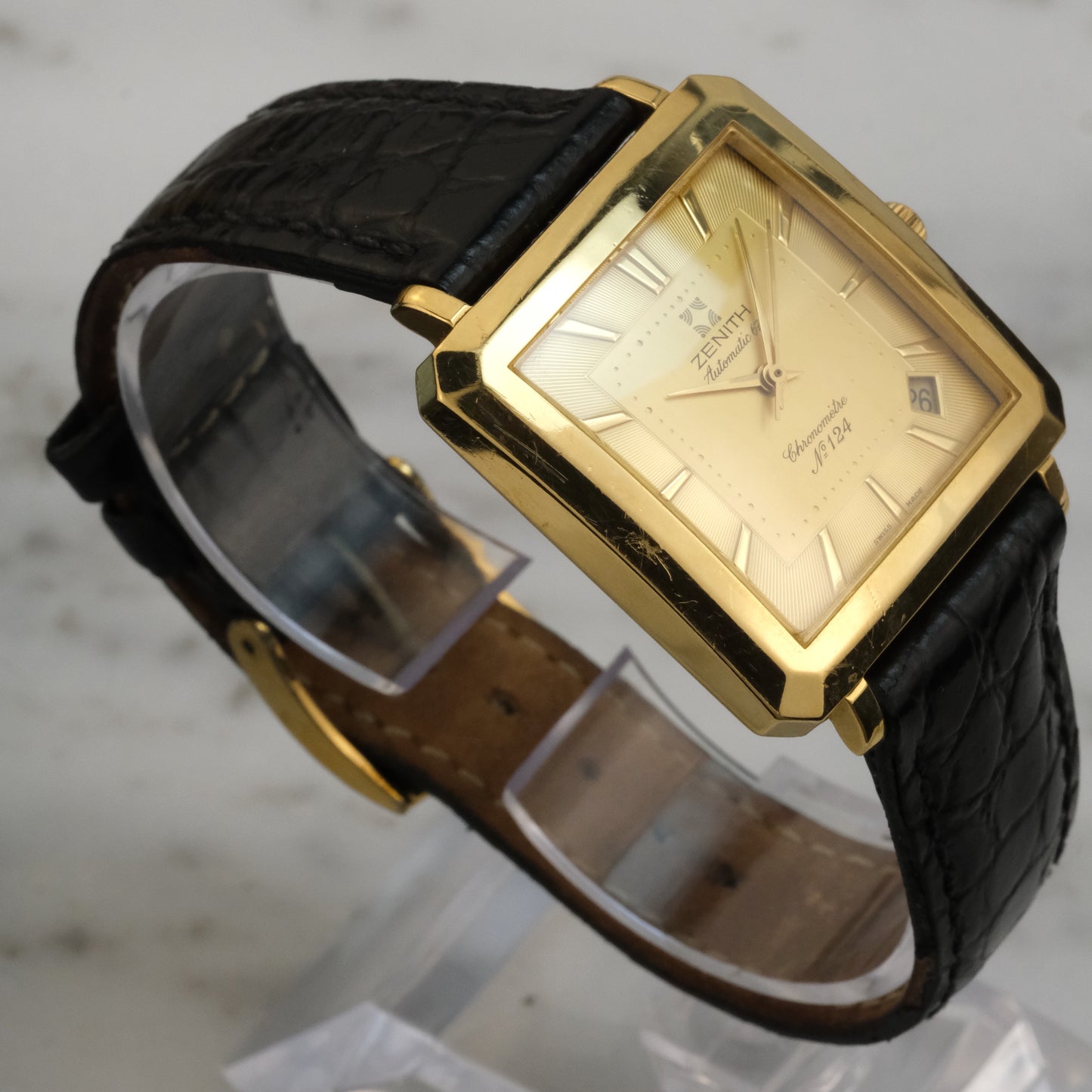 1990's Zenith Limited Edition "cioccolatone", 18k gold