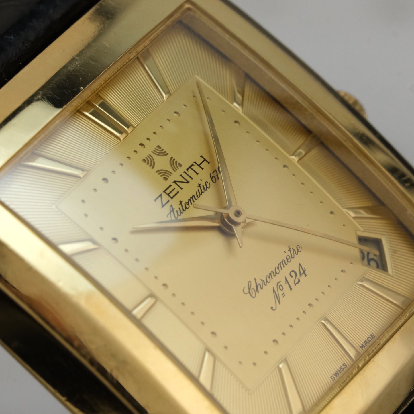 1990's Zenith Limited Edition "cioccolatone", 18k gold