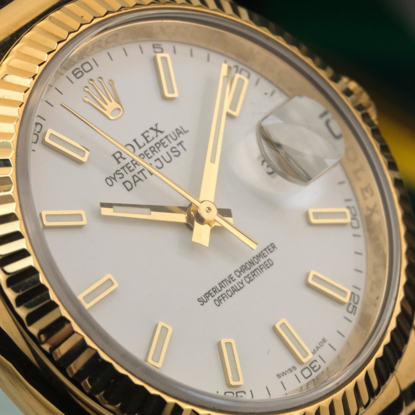 2006 Rolex Yellow Gold Datejust 36 Ref 116138 | Full Set