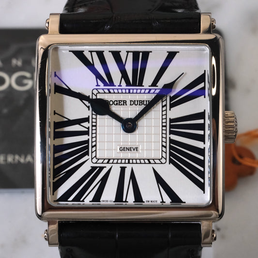 Roger Dubuis Golden Square White Gold | G40 | Full Set