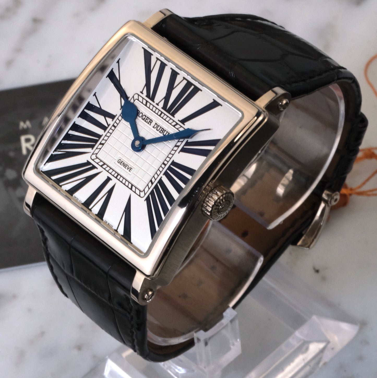 Roger Dubuis Golden Square White Gold | G40 | Full Set