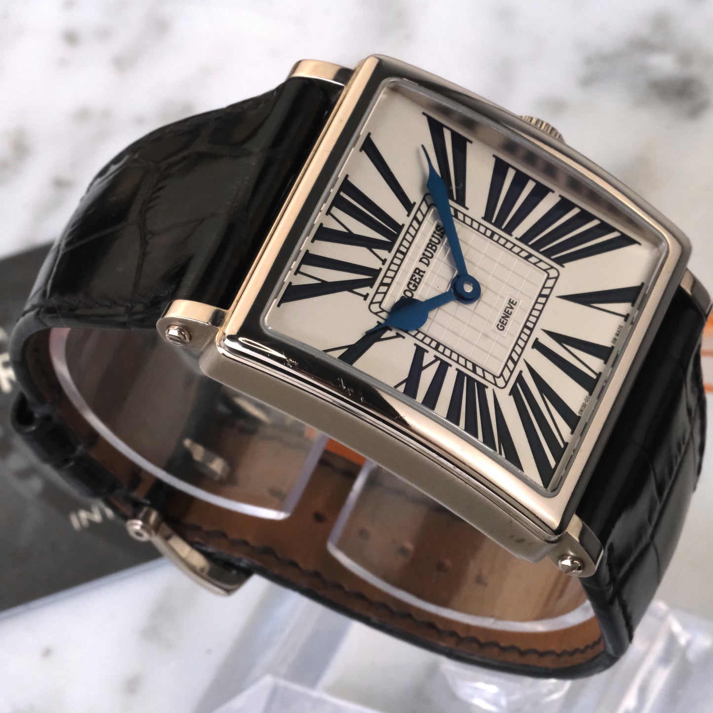 Roger Dubuis Golden Square White Gold | G40 | Full Set