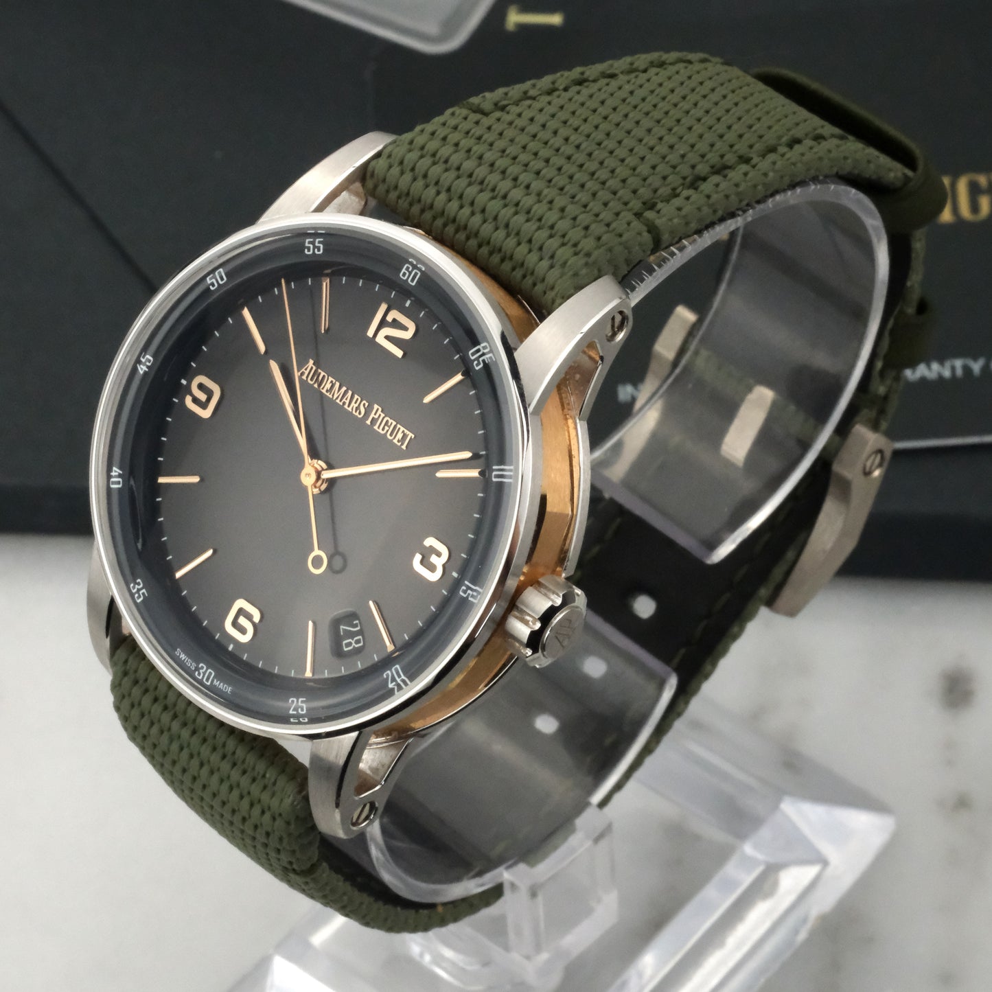 2022 Audemars Piguet Code 11.59 White & Rose Gold | 15210CR.OO.A002KB.01 | Full Set