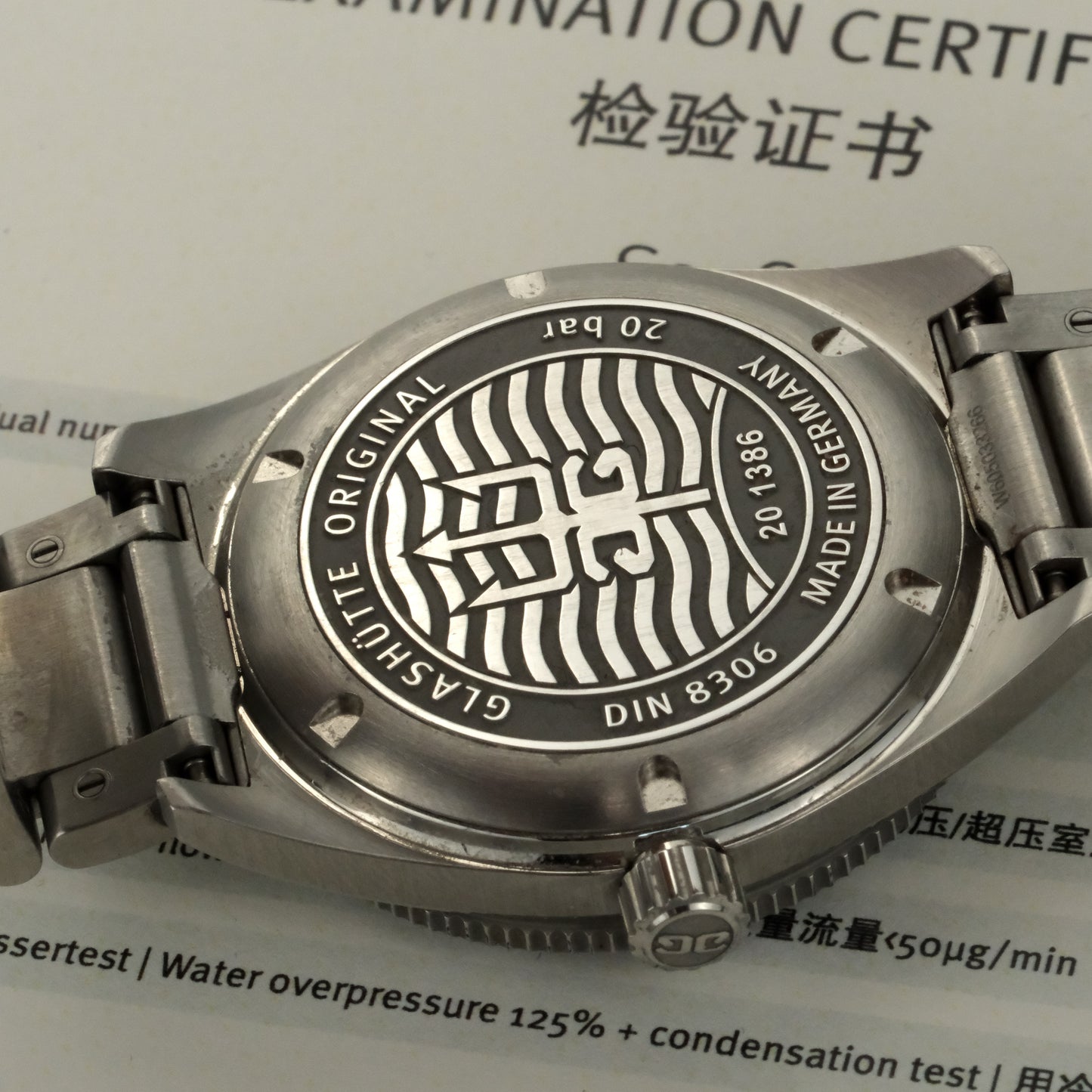 Glashütte Original SeaQ | 1-39-11-09-81-70 | Papers