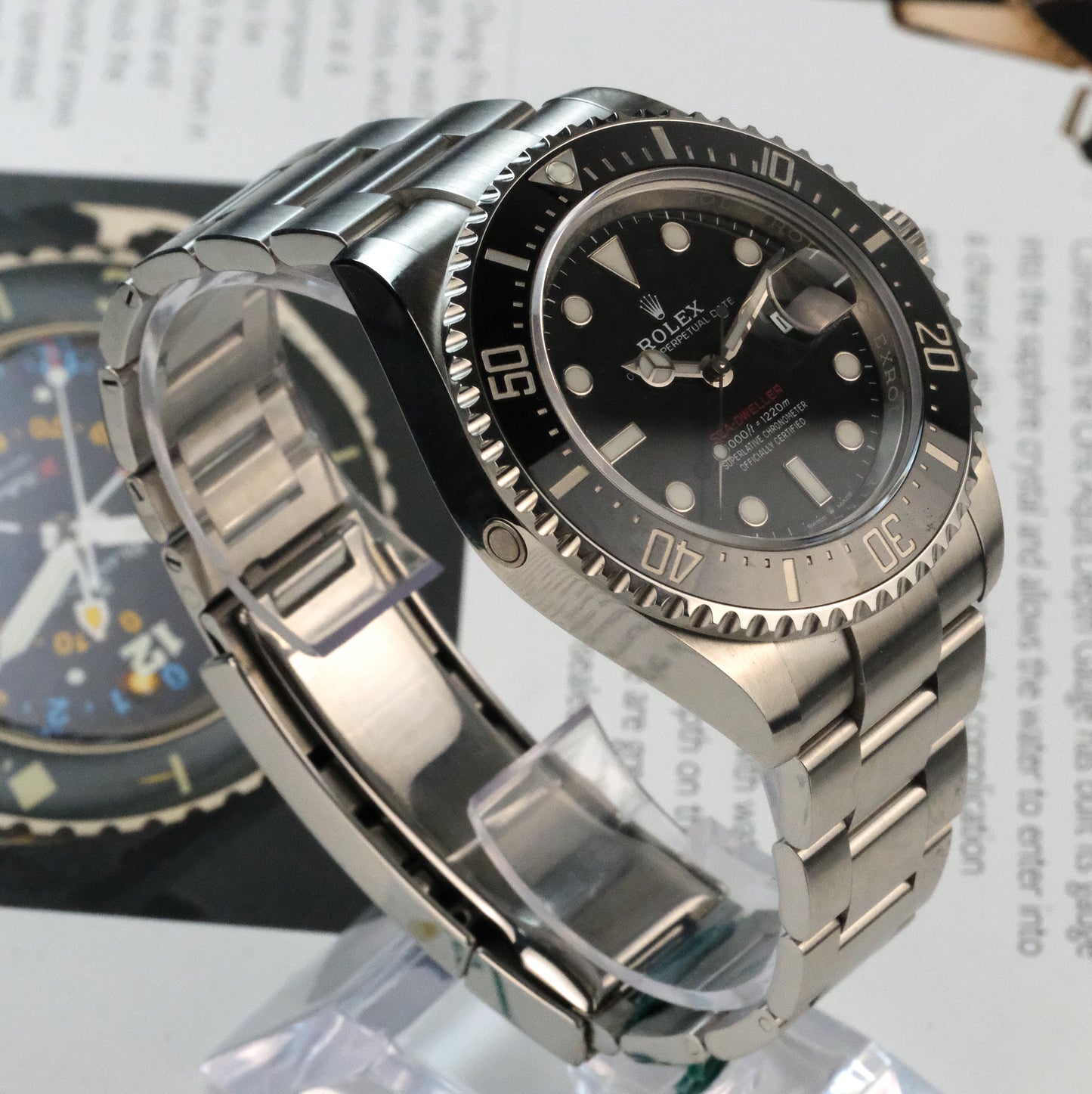 2020 Rolex Sea-Dweller 126600, full kit minus box