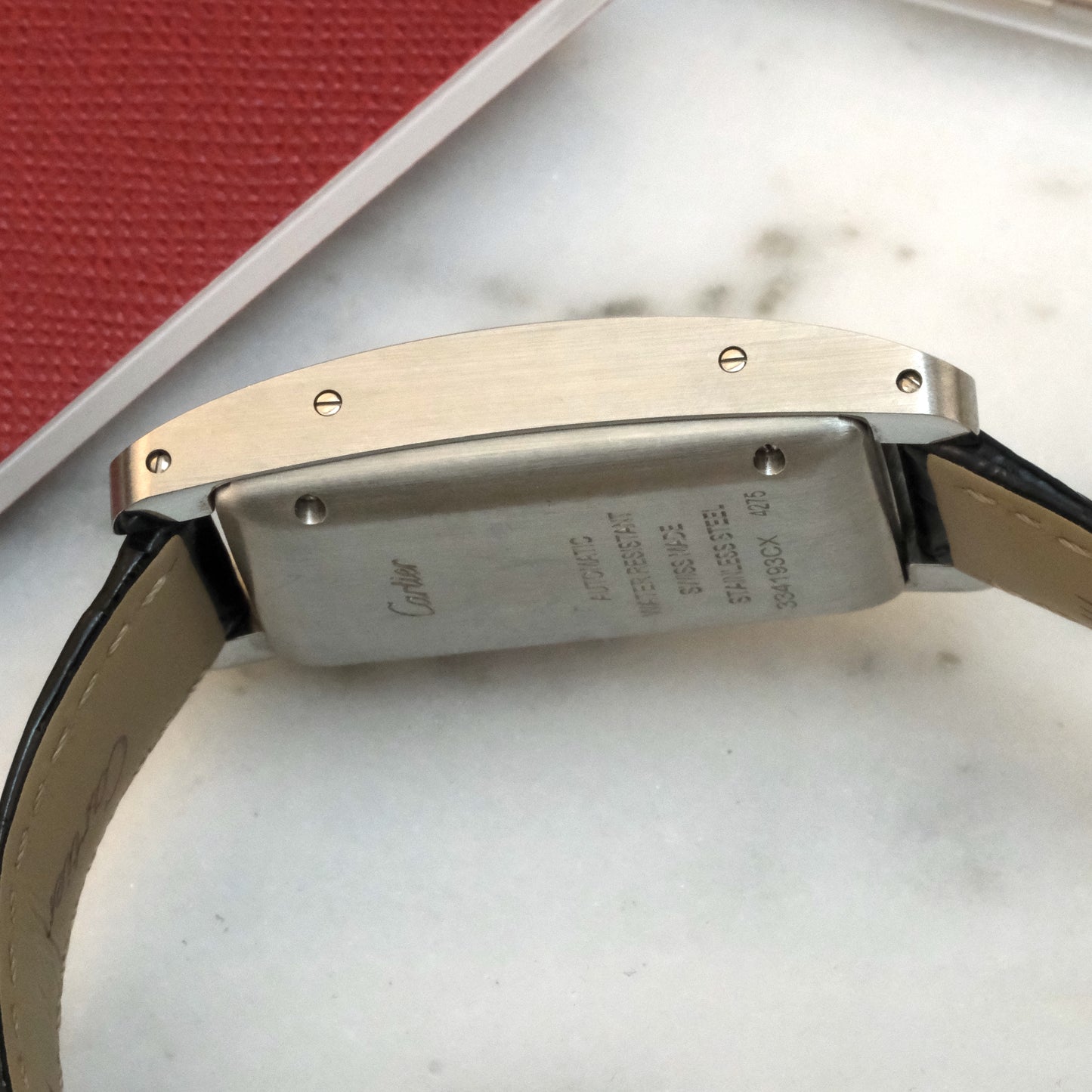 2023 Cartier Tank Américaine Medium Steel WSTA0044 | Full Set