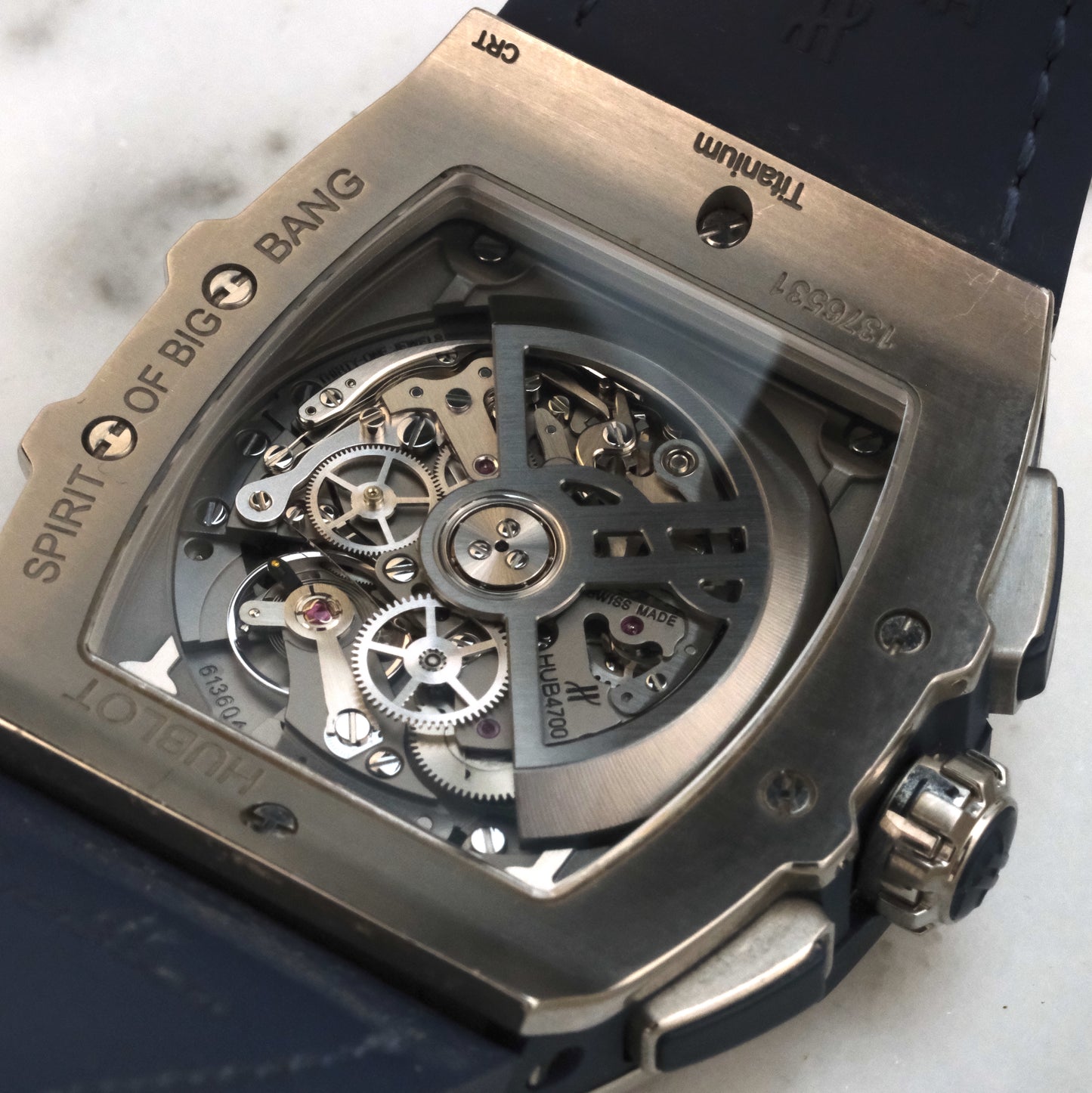 Hublot Spirit Of Big Bang Titanium Blue | 601.NX.7170.LR