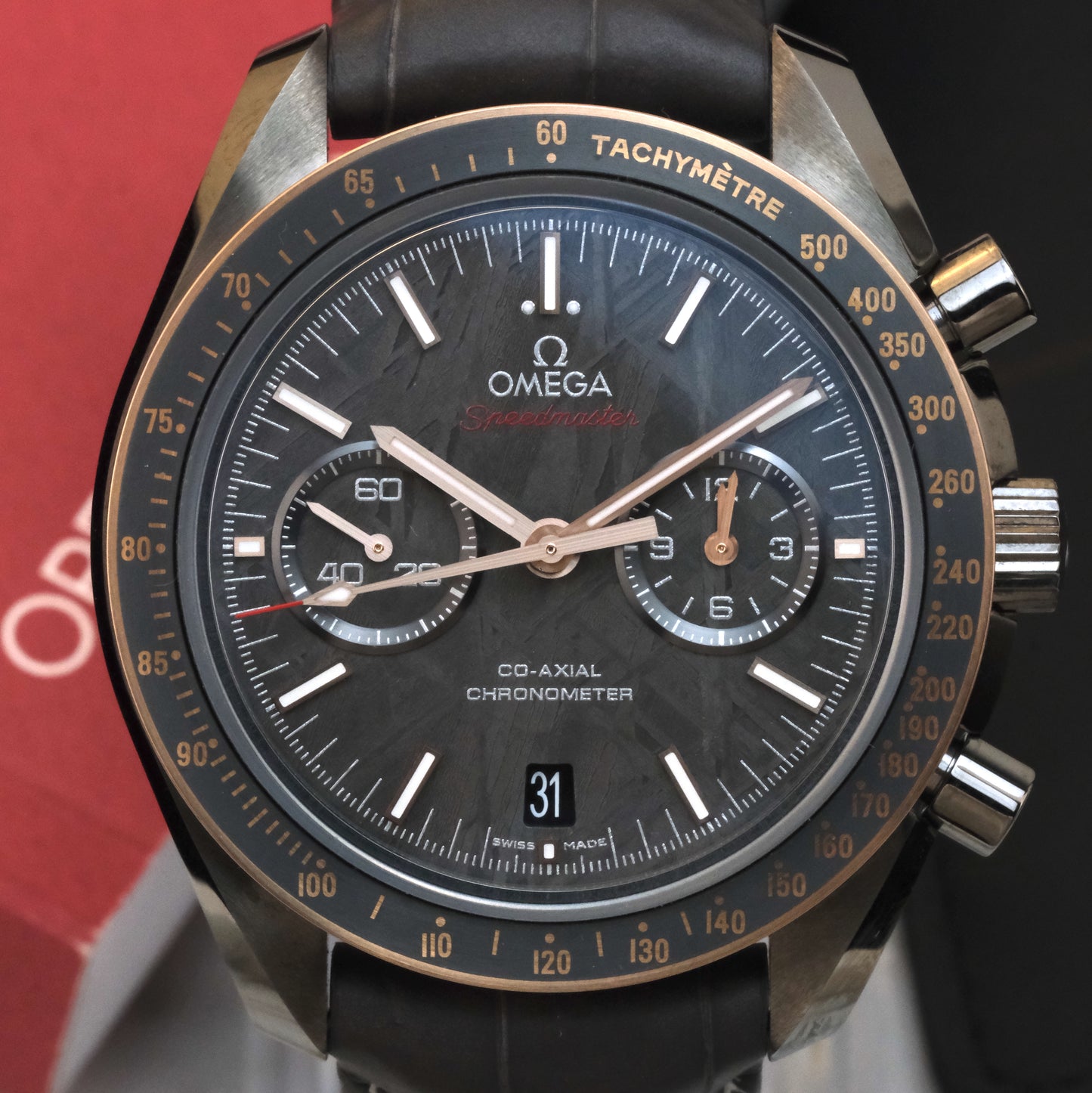 2023 Omega Speedmaster Grey Side of the Moon Meteorite Dial 311.63.44.51.99.001 | Full Set
