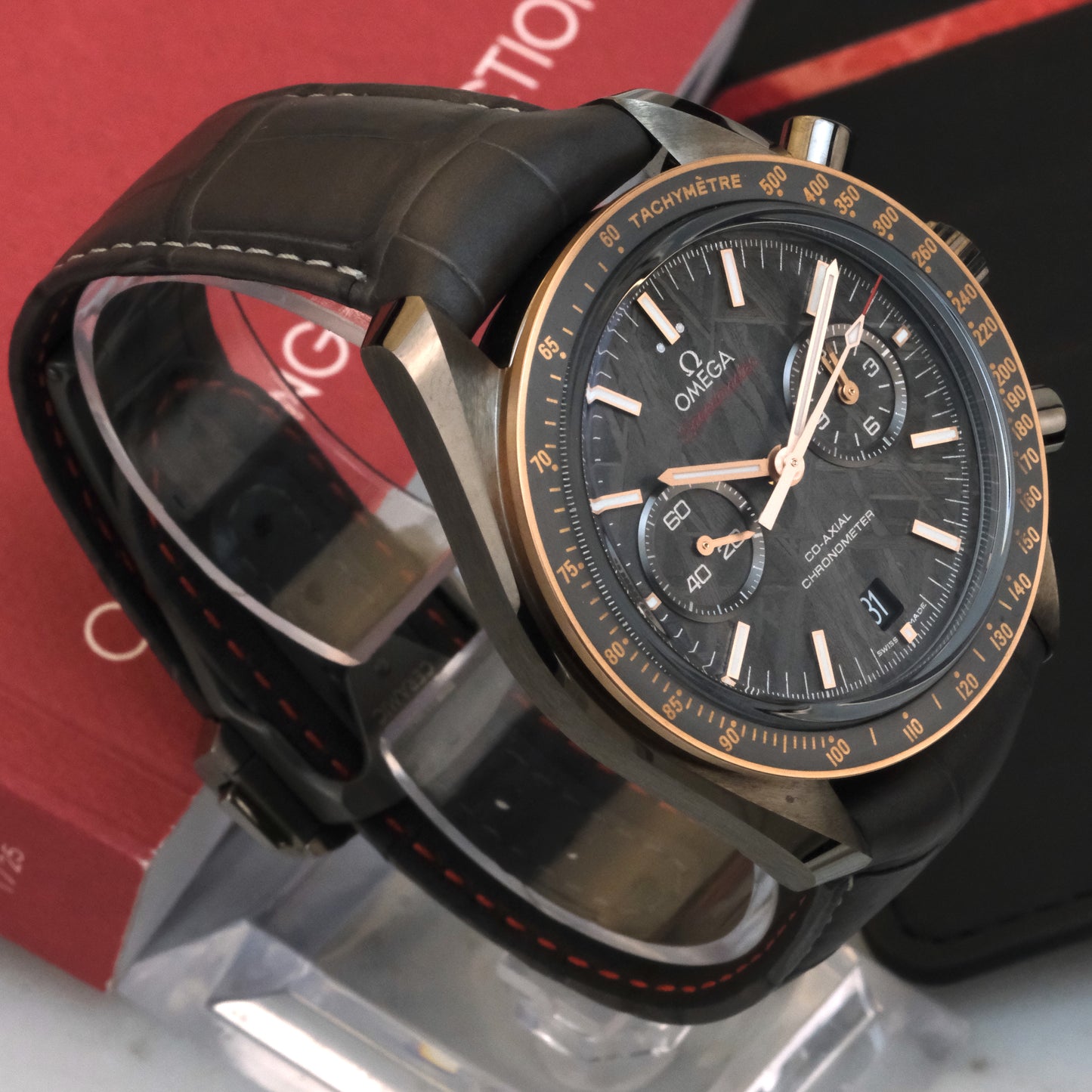 2023 Omega Speedmaster Grey Side of the Moon Meteorite Dial 311.63.44.51.99.001 | Full Set