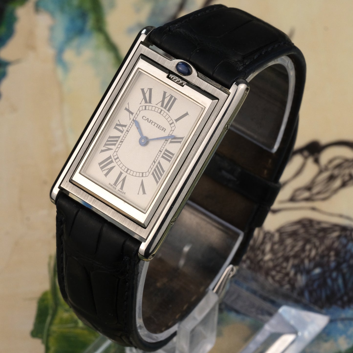 Cartier Tank Basculante 2390, Special "2001" Limited Edition