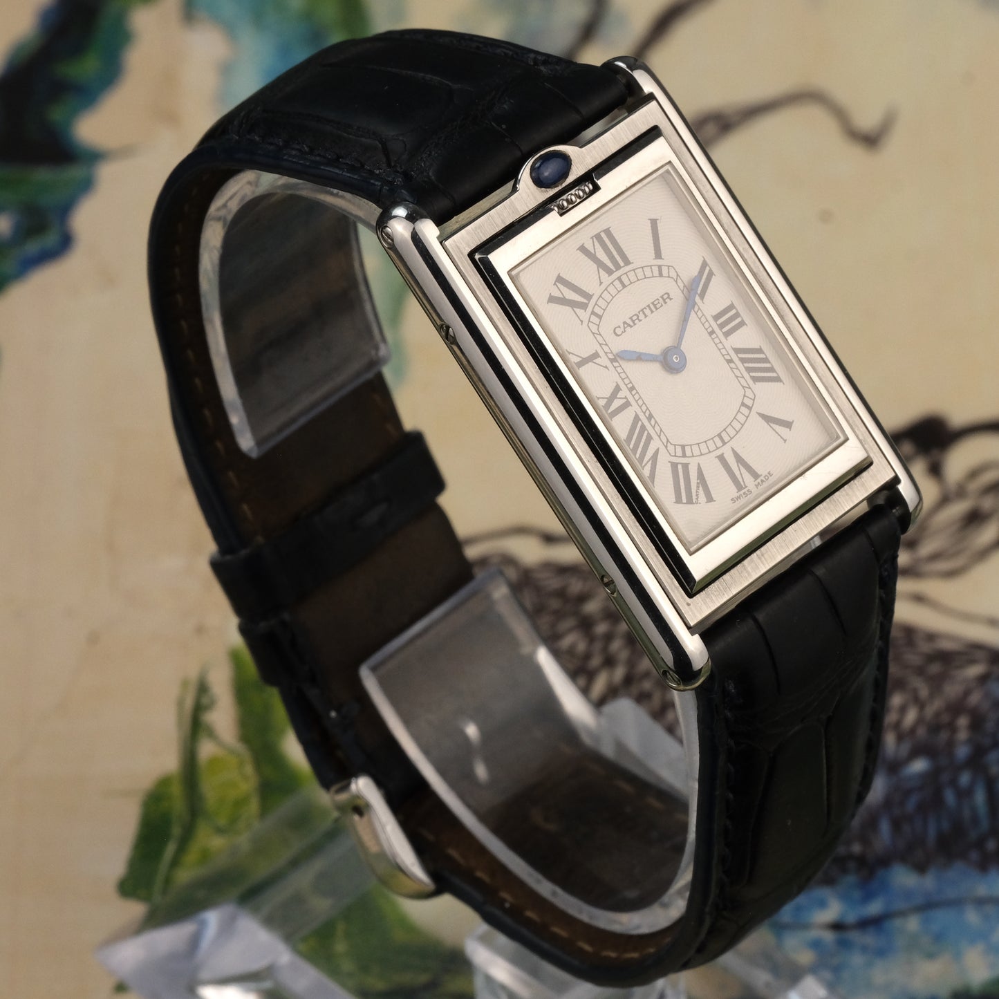 Cartier Tank Basculante 2390, Special "2001" Limited Edition