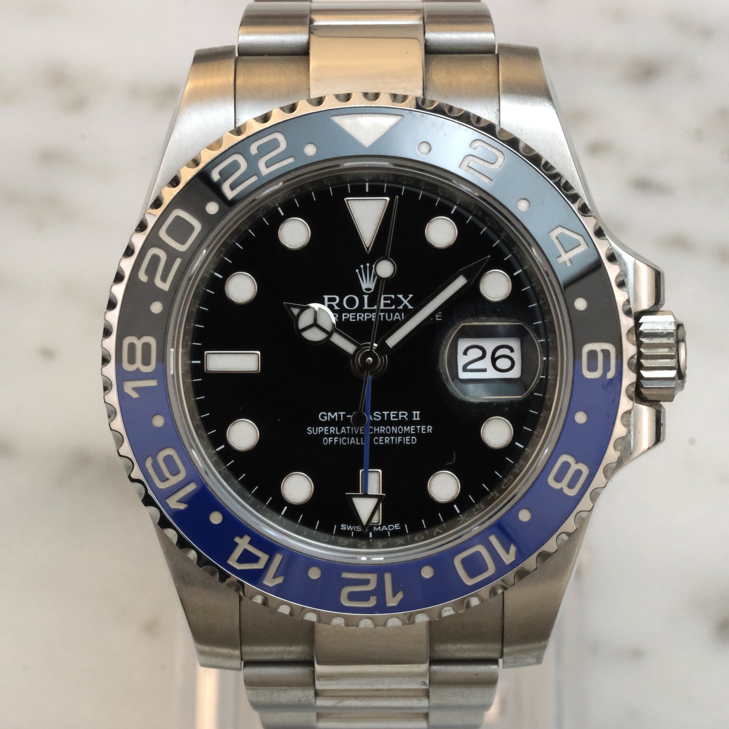 2015 Rolex GMT Master II "Batman" 116710BLNR