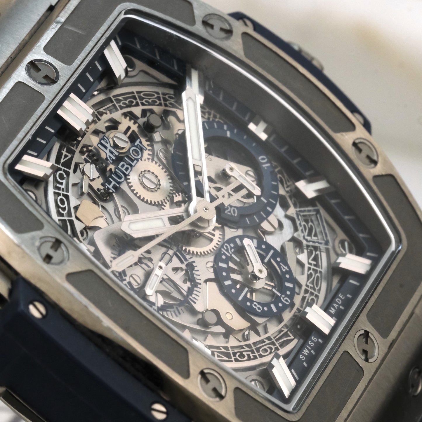 Hublot Spirit Of Big Bang Titanium Blue | 601.NX.7170.LR