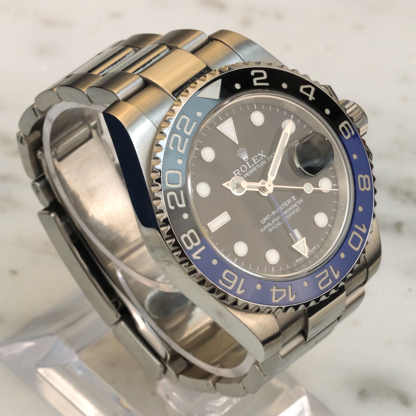 2015 Rolex GMT Master II "Batman" 116710BLNR