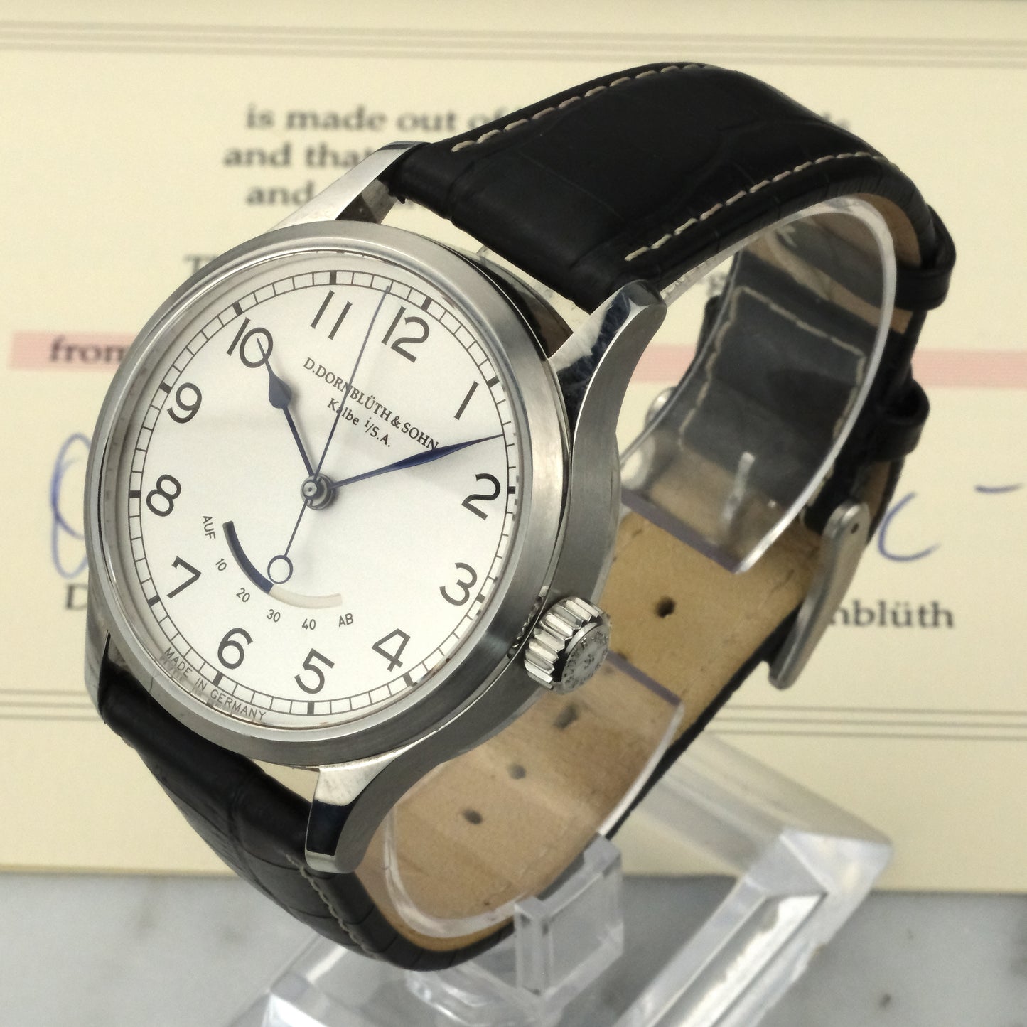 2025 D. Dornblüth & Sohn Power Reserve | 99.9 | Full Set