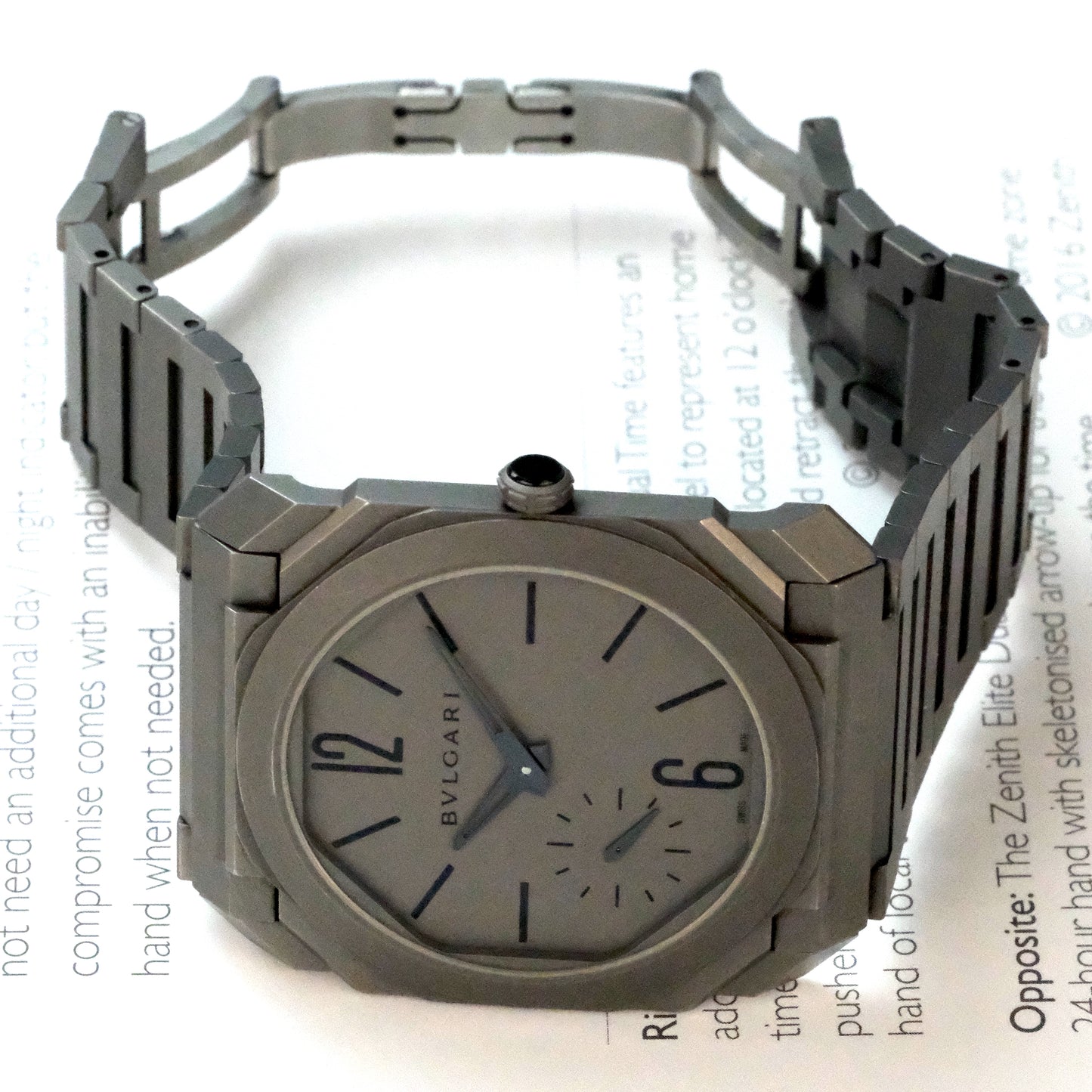 Bulgari Octo Finissimo Titanium 102713