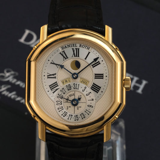 Daniel Roth Perpetual Calendar Yellow Gold | 118.X.40.161.CN.BA | Full Set