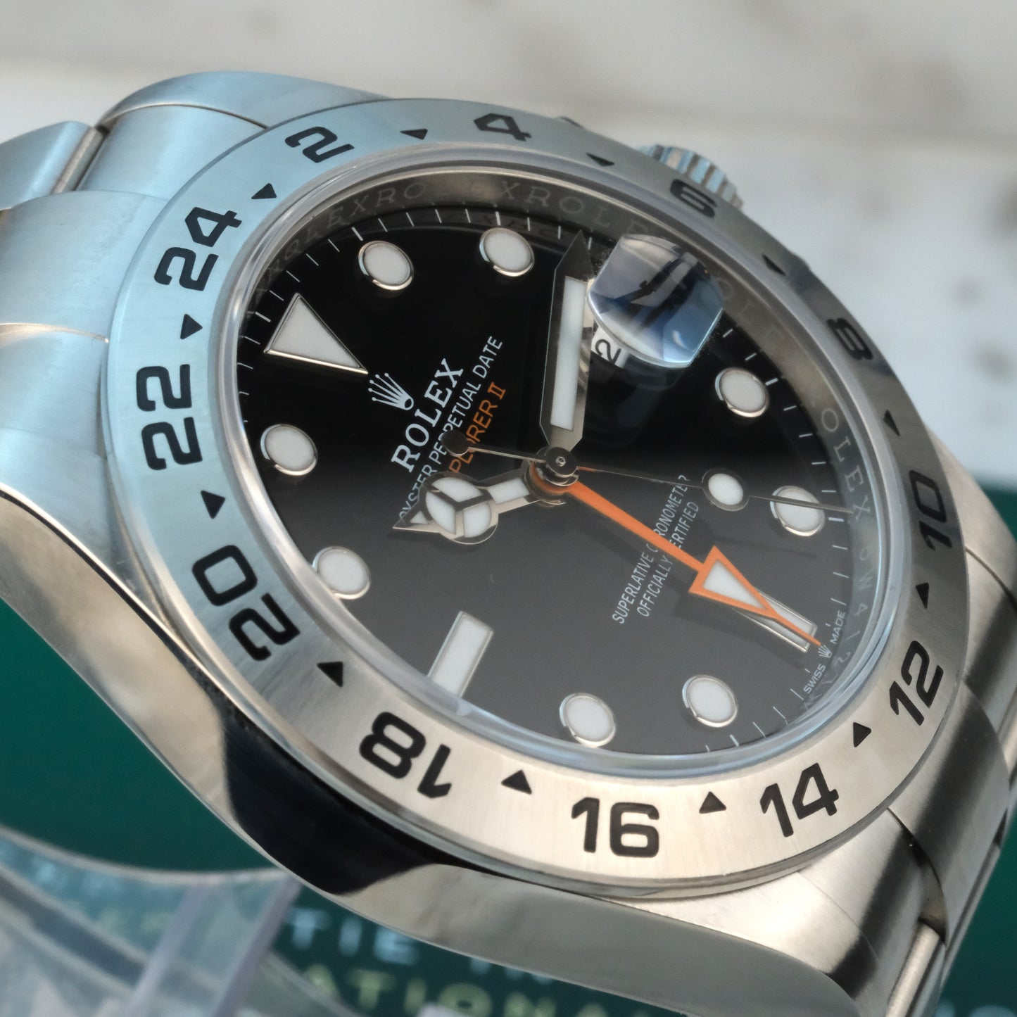 2022 Rolex Explorer II Black Dial | 226570 | Card