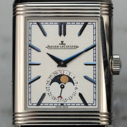 2021 Jaeger-LeCoultre Reverso Moon Tribute Duo Q3948420 with card and manual