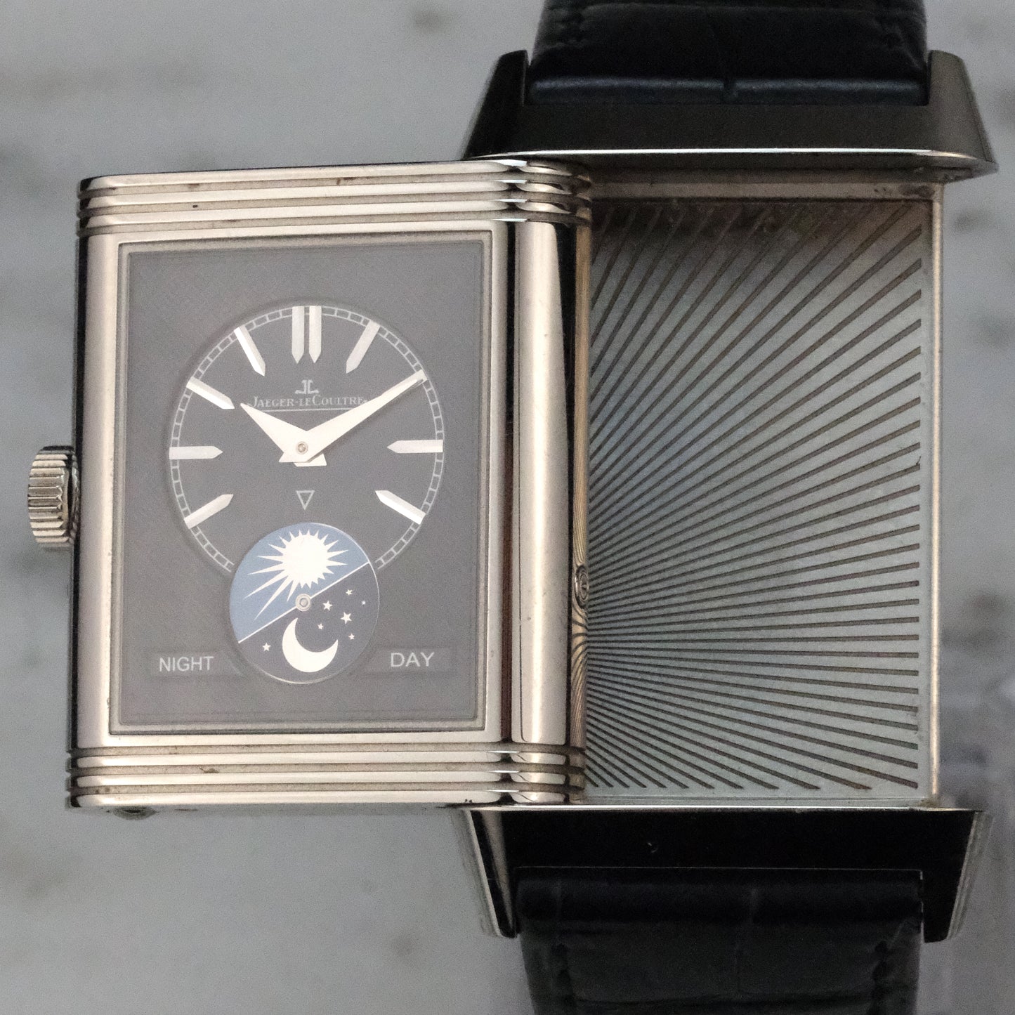 2021 Jaeger-LeCoultre Reverso Moon Tribute Duo Q3948420 with card and manual