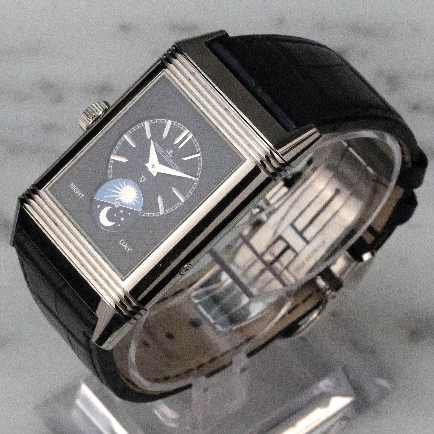 2021 Jaeger-LeCoultre Reverso Moon Tribute Duo Q3948420 with card and manual