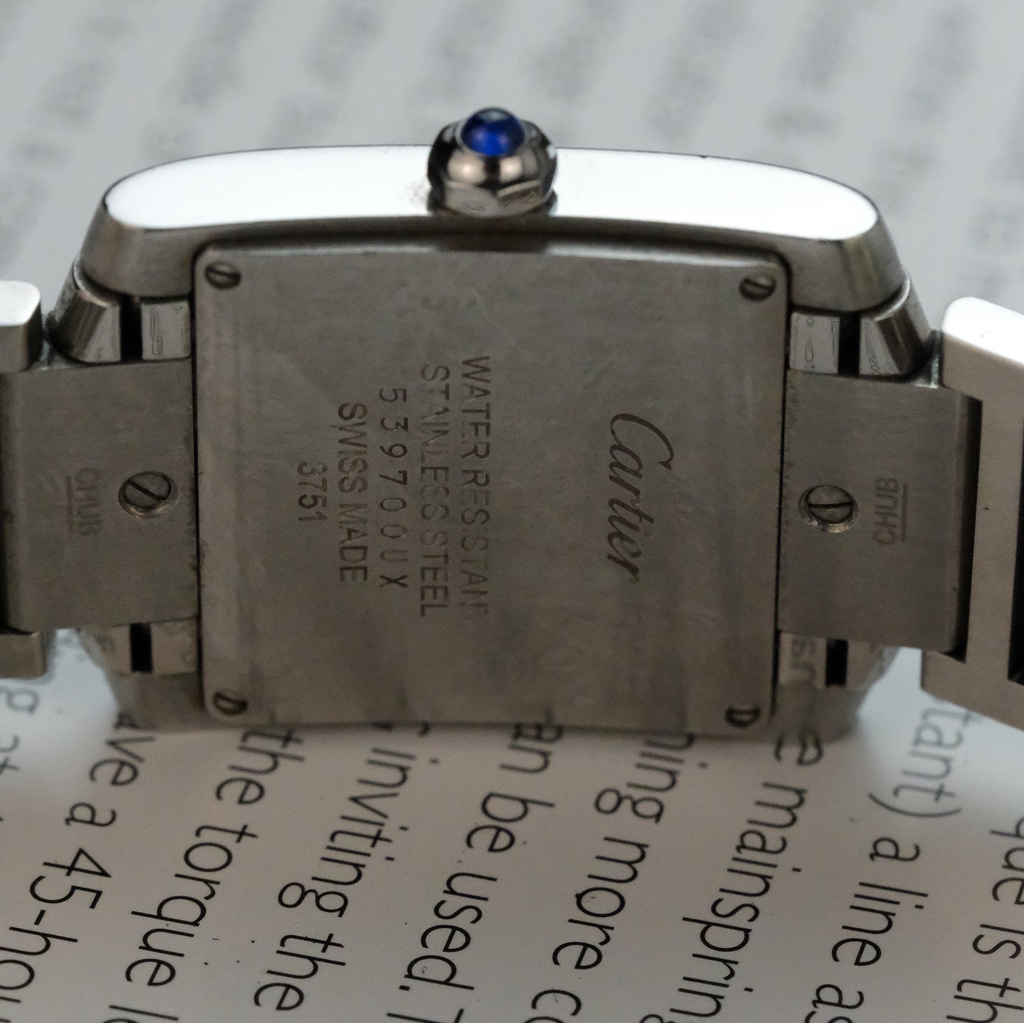 Cartier Tank Française Midsize Quartz WSTA0005