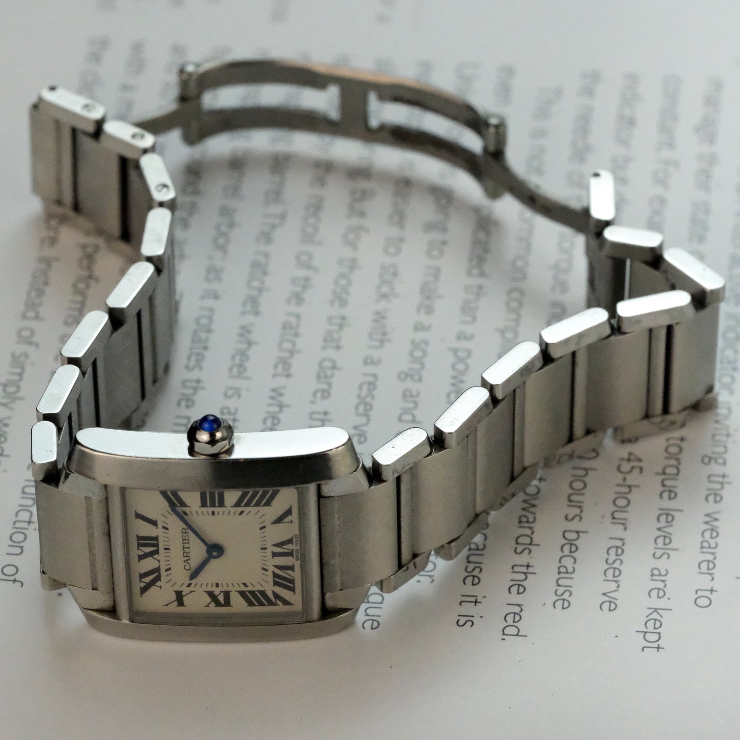 Cartier Tank Française Midsize Quartz WSTA0005