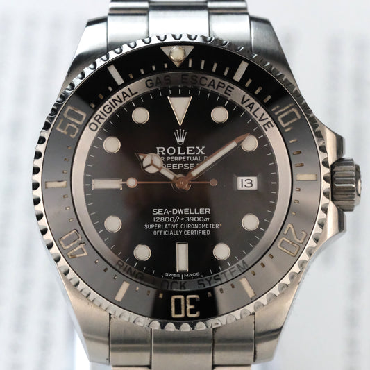 2018 Rolex Sea Dweller Deepsea 116660 with papers and hangtag