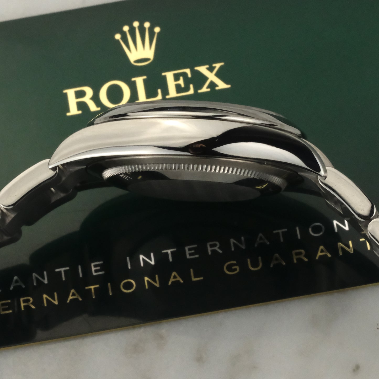 2023 Rolex Oyster Perpetual 34 Black Dial | 124200 | Card