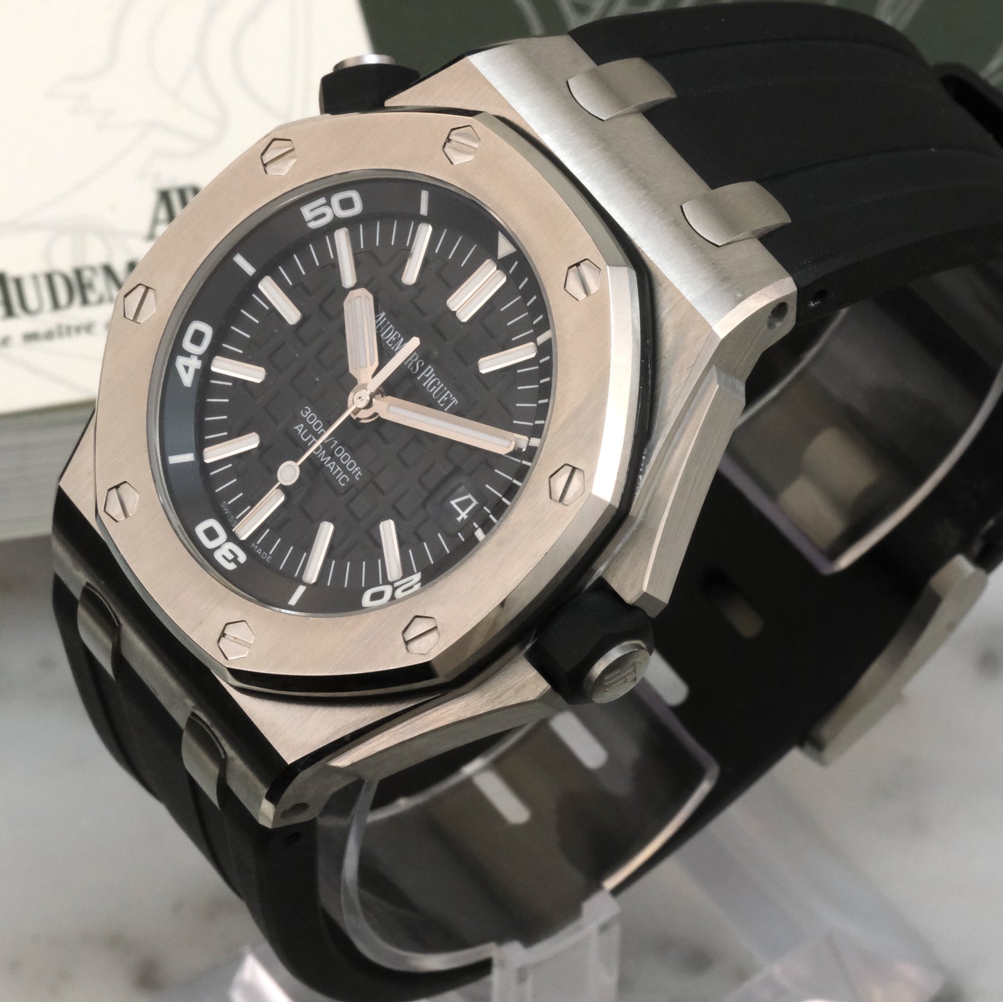 2011 Audemars Piguet Royal Oak Offshore 15703ST.OO.A002CA.01 with papers