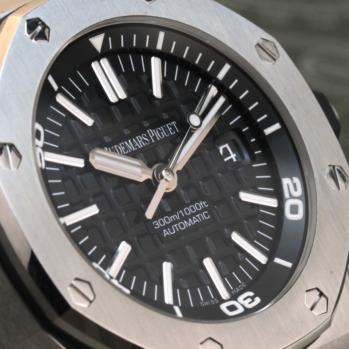 2011 Audemars Piguet Royal Oak Offshore 15703ST.OO.A002CA.01 with papers