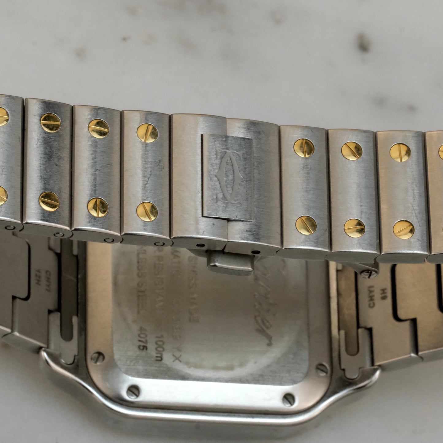 Cartier Santos Two Tone Medium W2SA0007