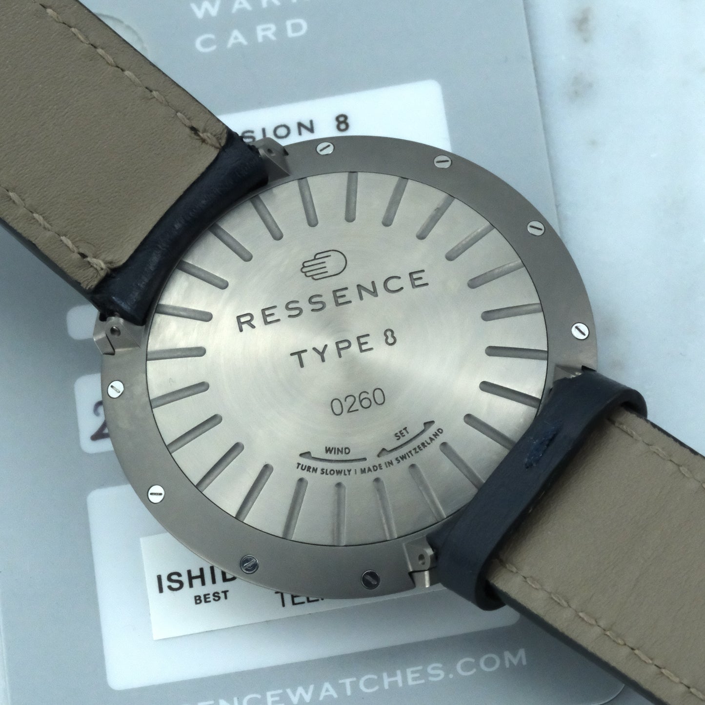 2023 Ressence | Type 8 | Papers