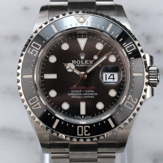 Rolex Sea-Dweller 126600, 9 links, watch only