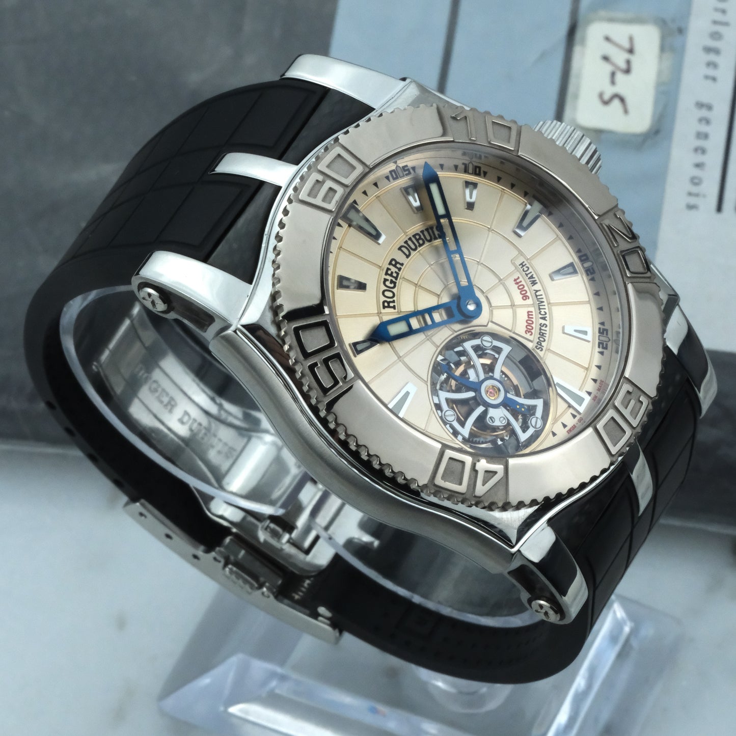 2005 Roger Dubuis Easy Diver Tourbillon | SE48 02 9 | Box, Papers, Service Papers