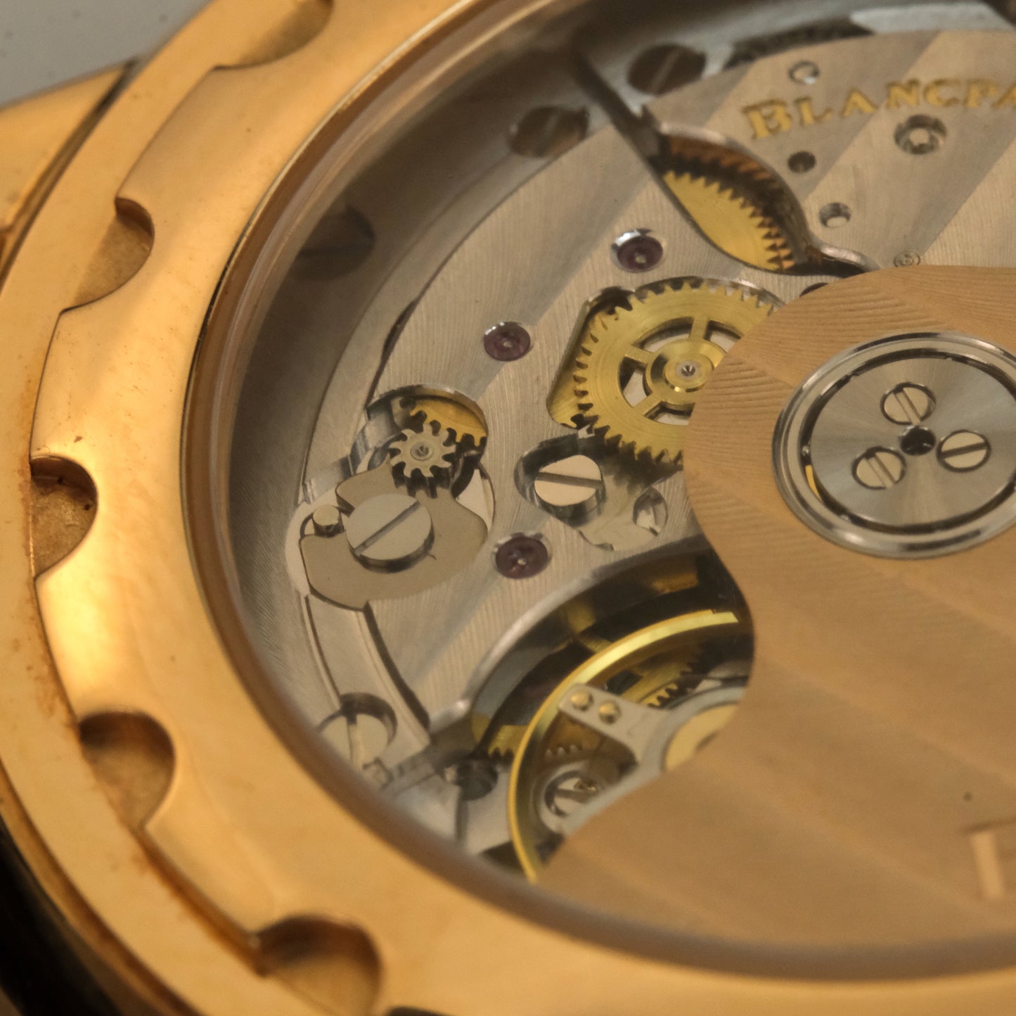 Blancpain Leman Dual Time Rose Gold 2160-3630-53B | Extra strap and manual