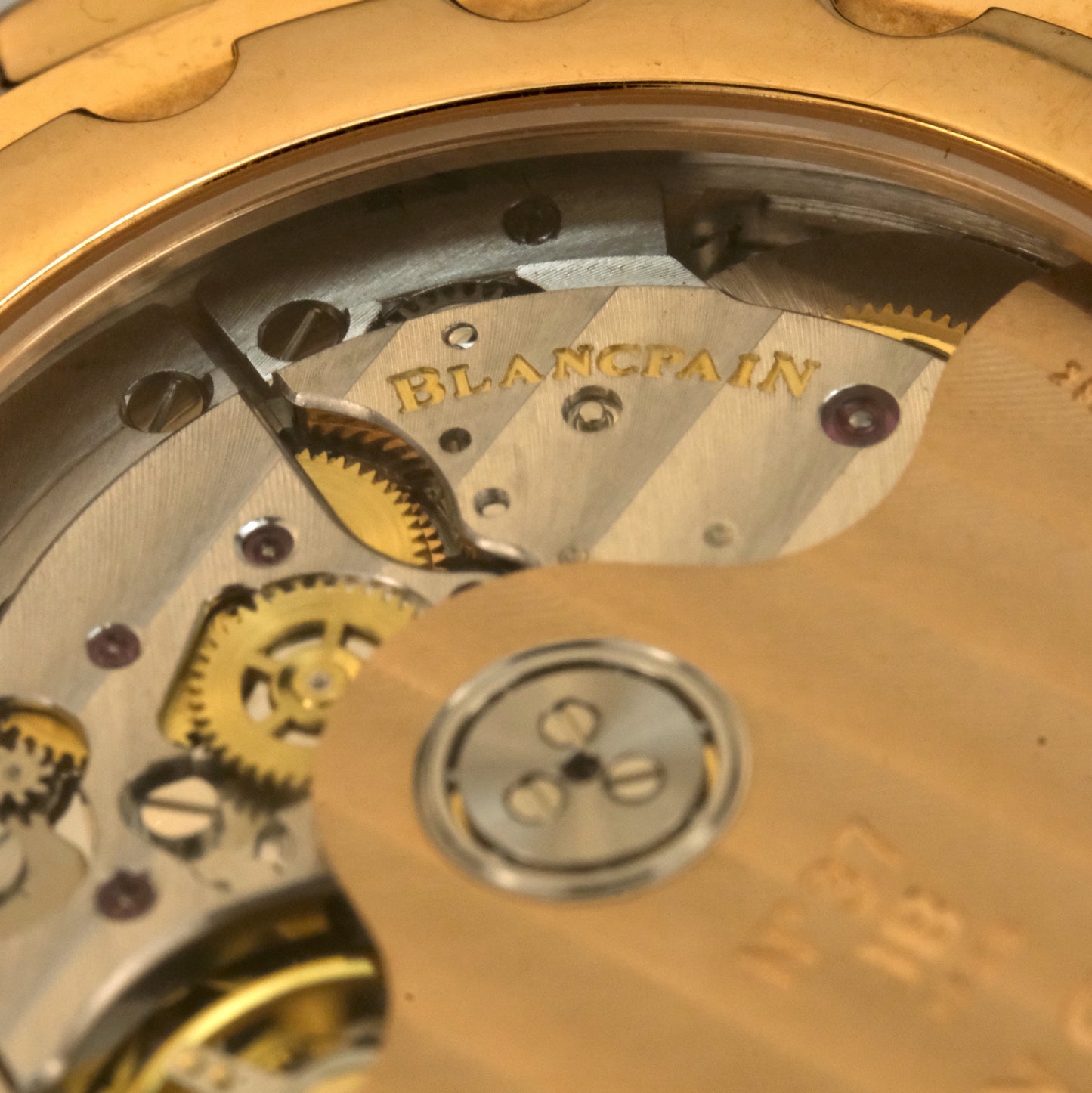 Blancpain Leman Dual Time Rose Gold 2160-3630-53B | Extra strap and manual