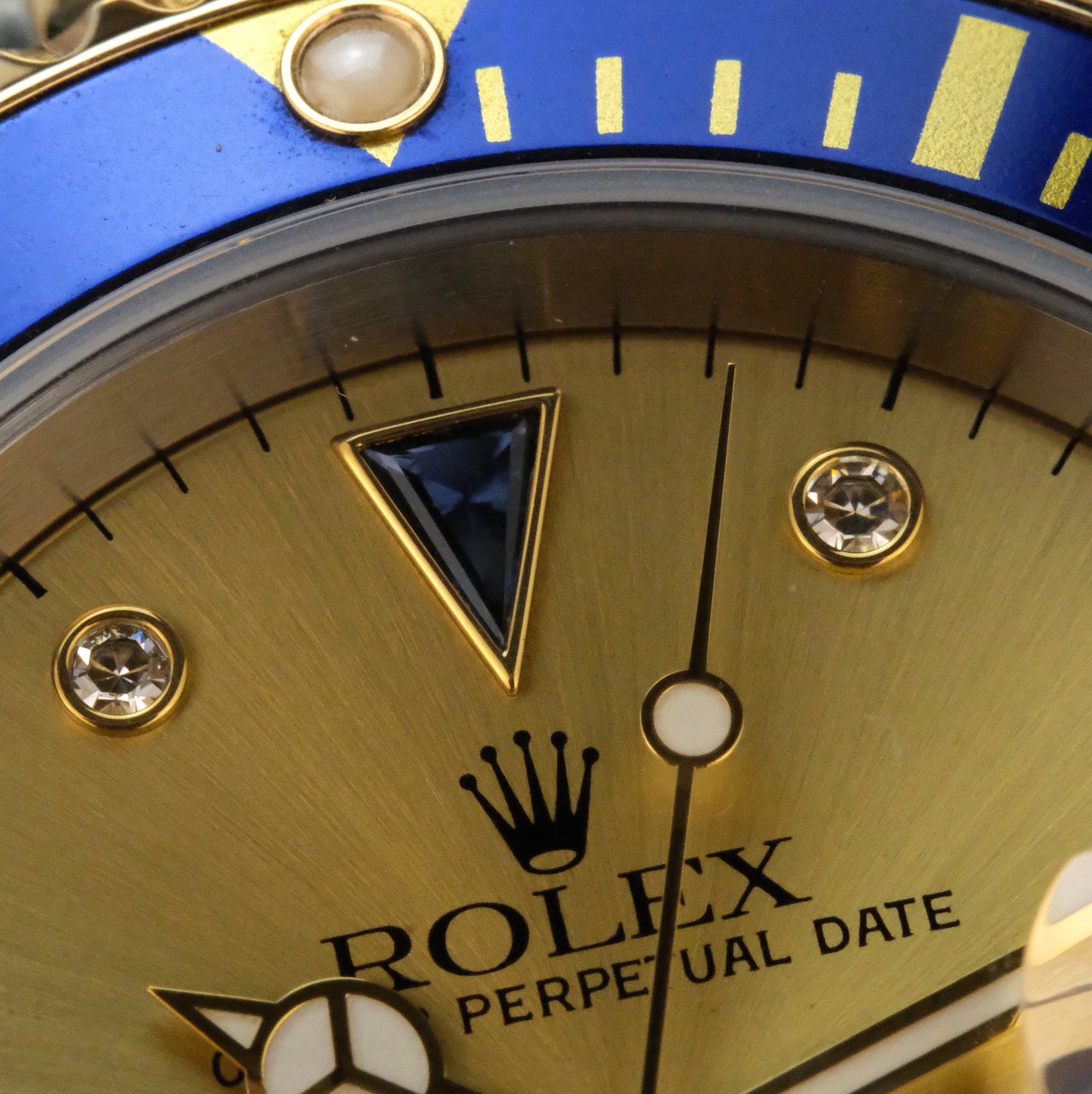 1997 Rolex 16613LB Serti Dial