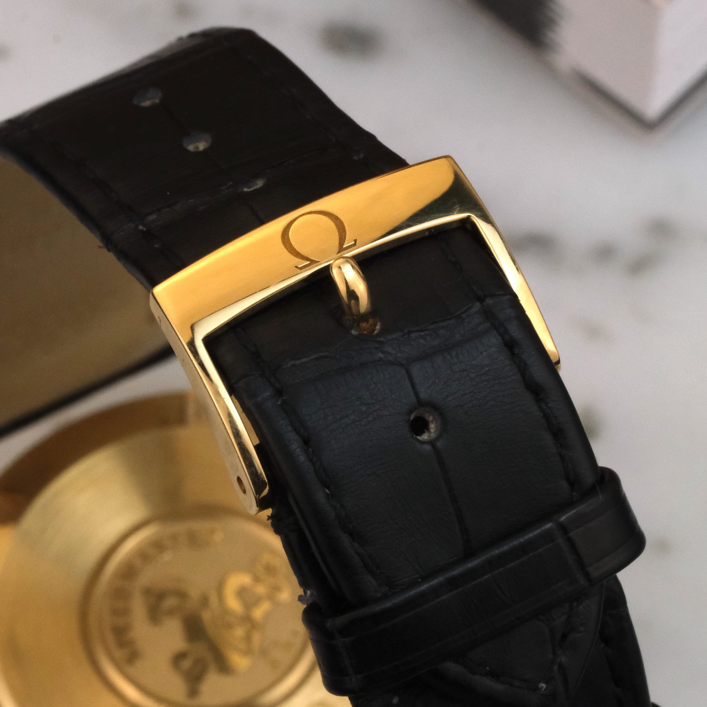 Omega Speedmaster Broad Arrow Rose Gold | 3653.80.33 | Box and manual