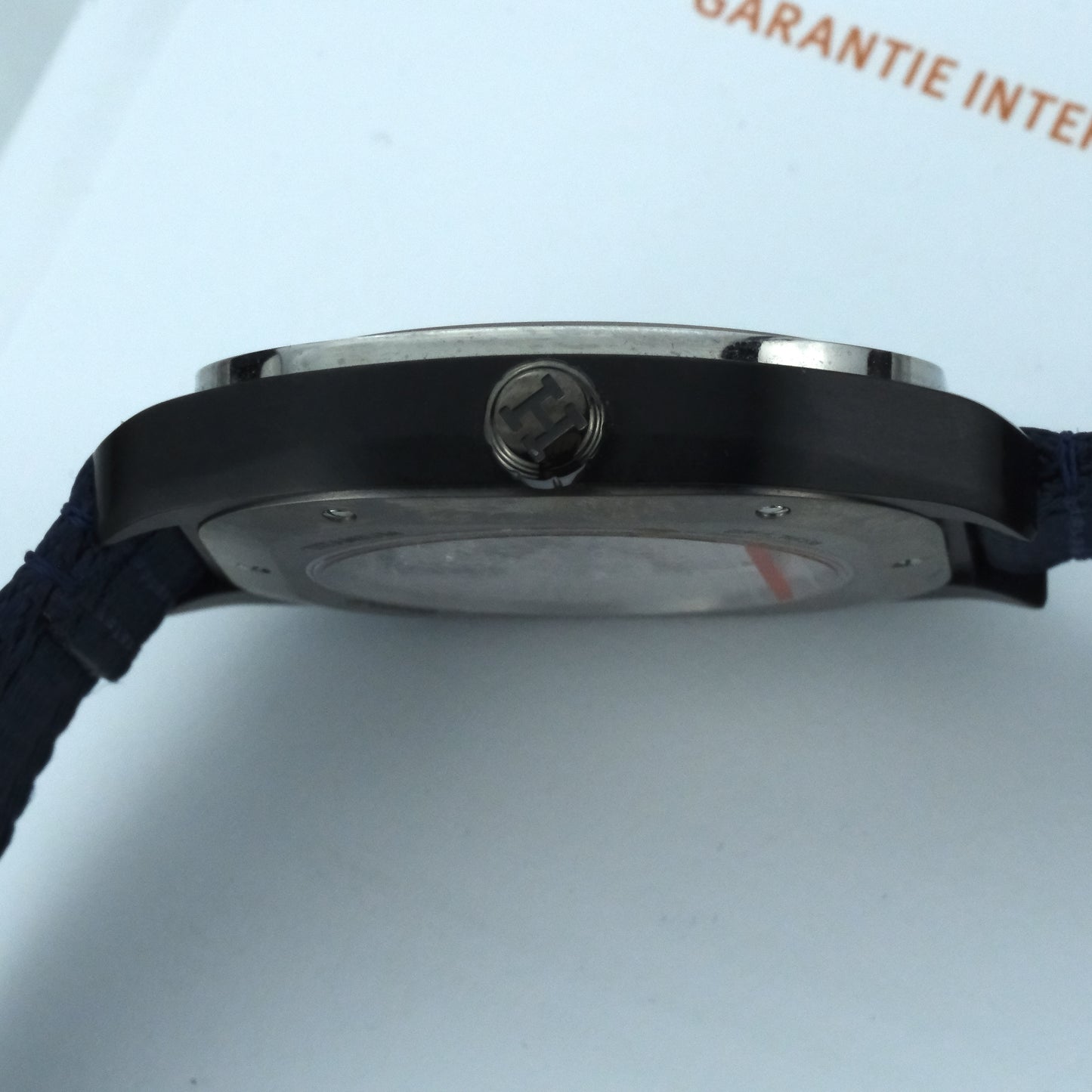 2024 Hermès H08 | SP.741 | Full Set, Blue Fabric Strap