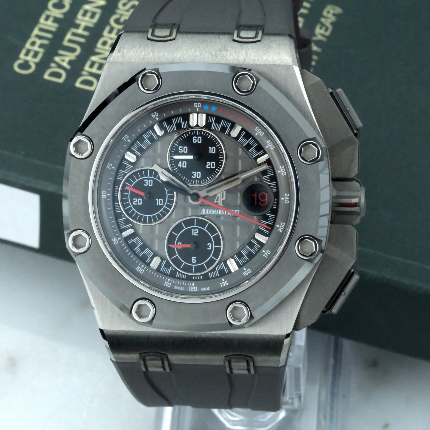 2014 Audemars Piguet Royal Oak Offshore Michael Schumacher Limited Edition | 26568IM | Papers