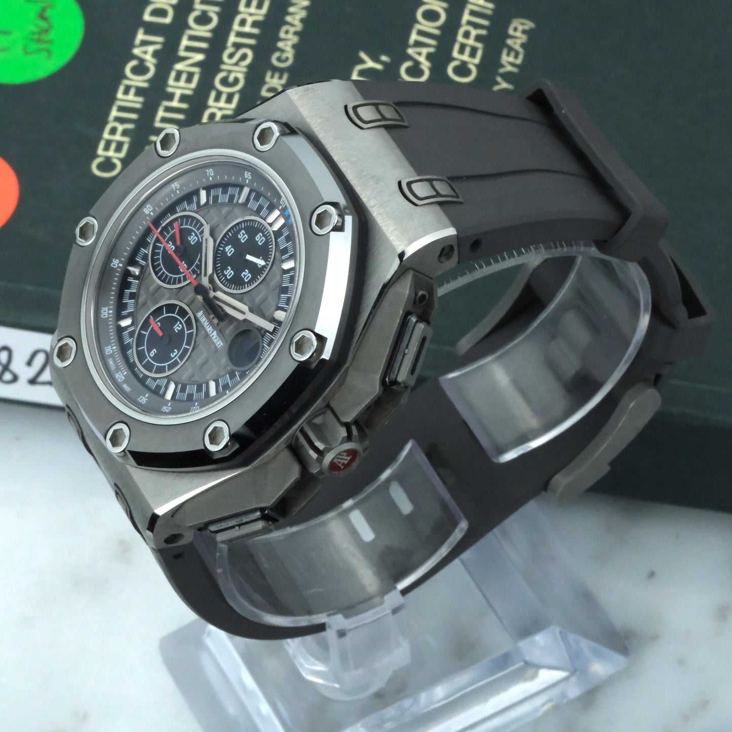 2014 Audemars Piguet Royal Oak Offshore Michael Schumacher Limited Edition | 26568IM | Papers