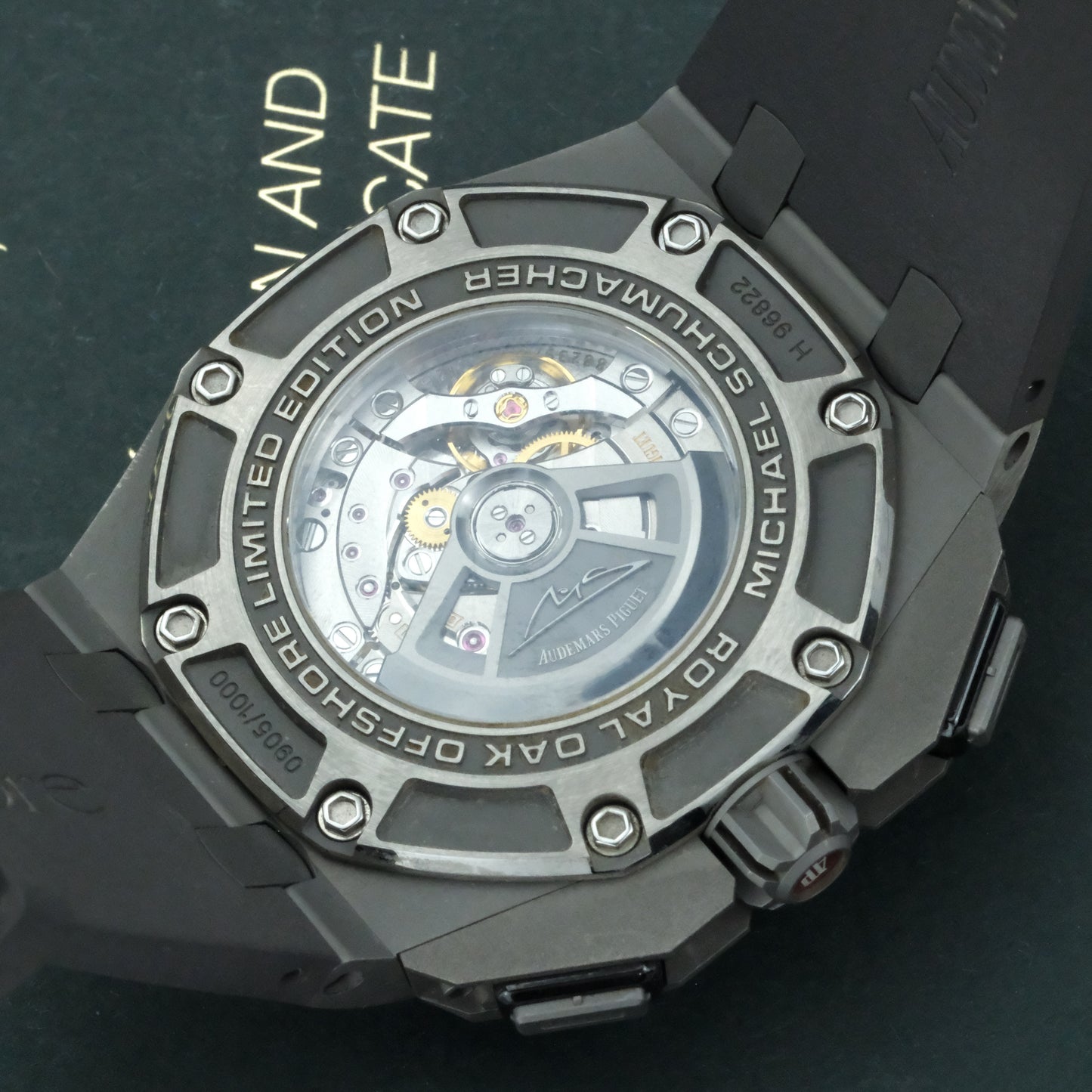 2014 Audemars Piguet Royal Oak Offshore Michael Schumacher Limited Edition | 26568IM | Papers