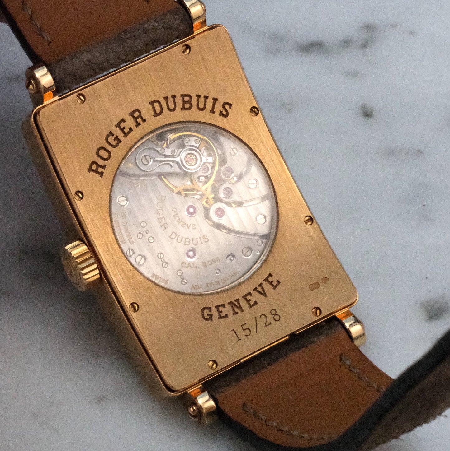 Circa 2003 Rose Gold Roger Dubuis Much More M32