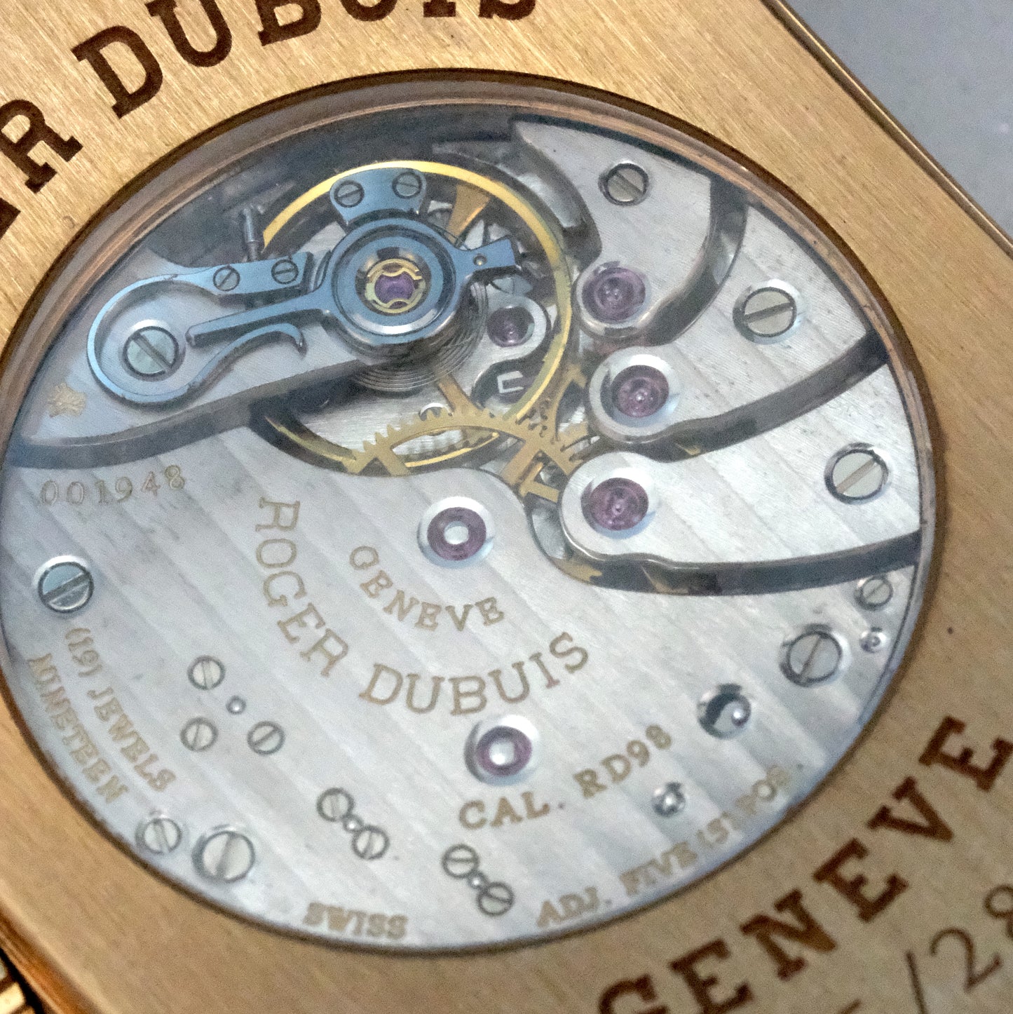 Circa 2003 Rose Gold Roger Dubuis Much More M32