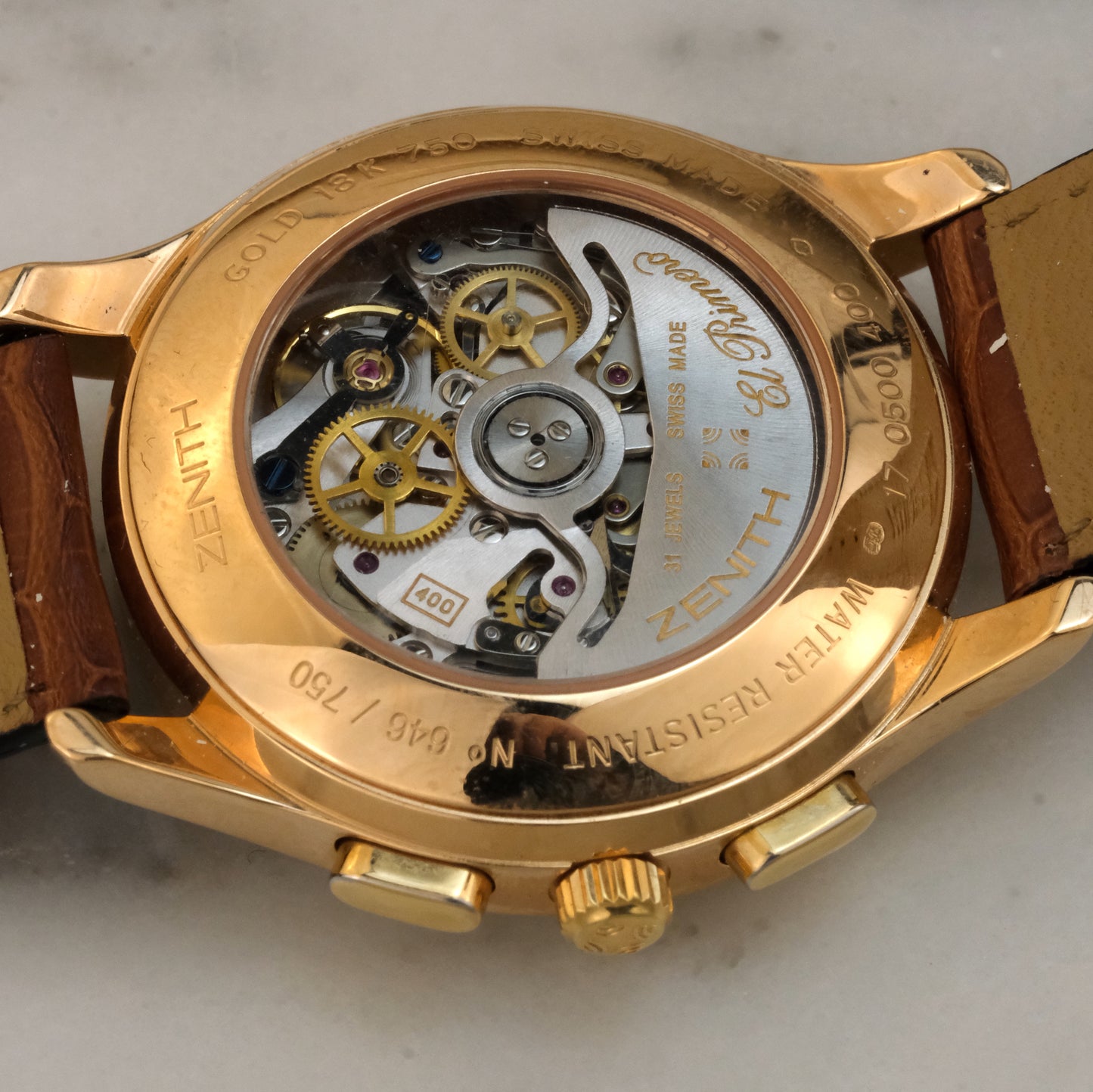 2002 Zenith El Primero Chronograph Chronomaster Rose Gold, 17.0500.400 | Limited Edition 750pcs | Full Set