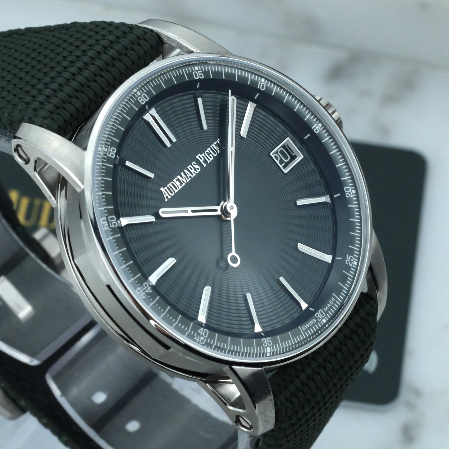 2024 Audemars Piguet Code 11.59 Green | 15210ST.OO.A056KB.01 | Card