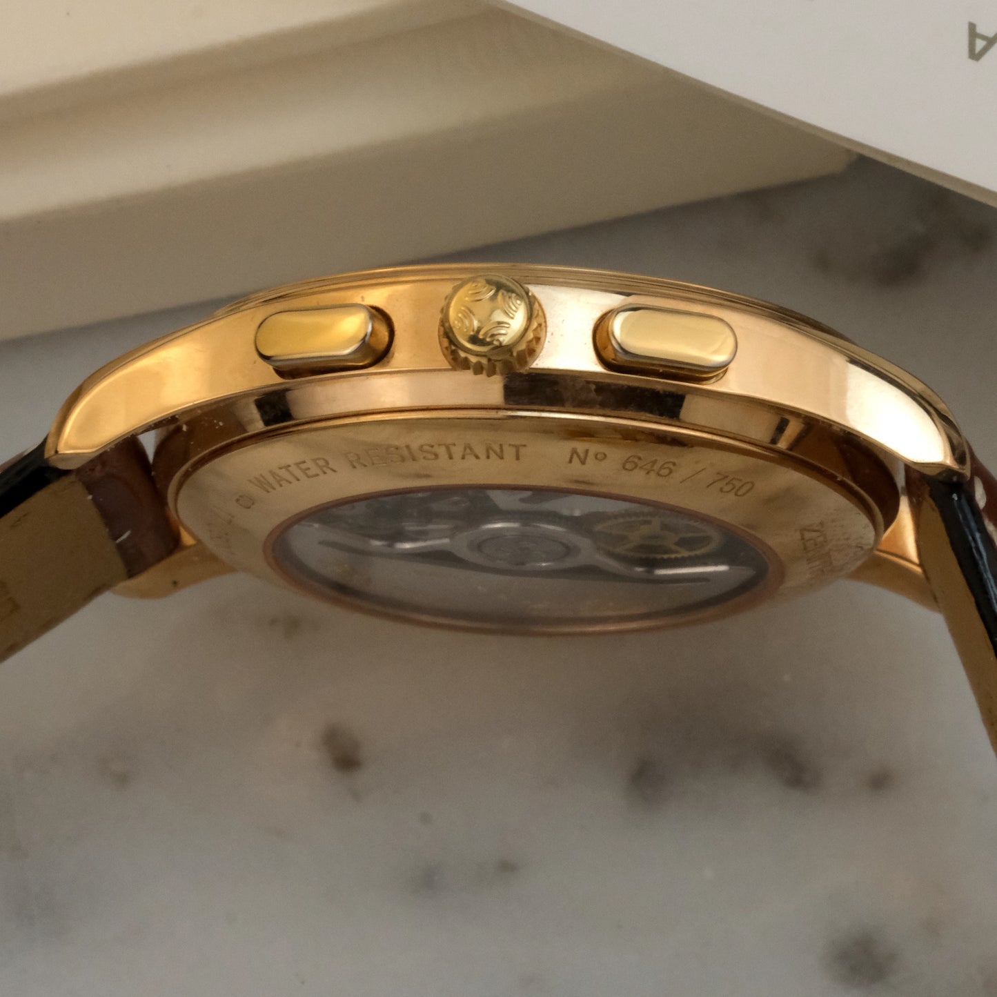 2002 Zenith El Primero Chronograph Chronomaster Rose Gold, 17.0500.400 | Limited Edition 750pcs | Full Set