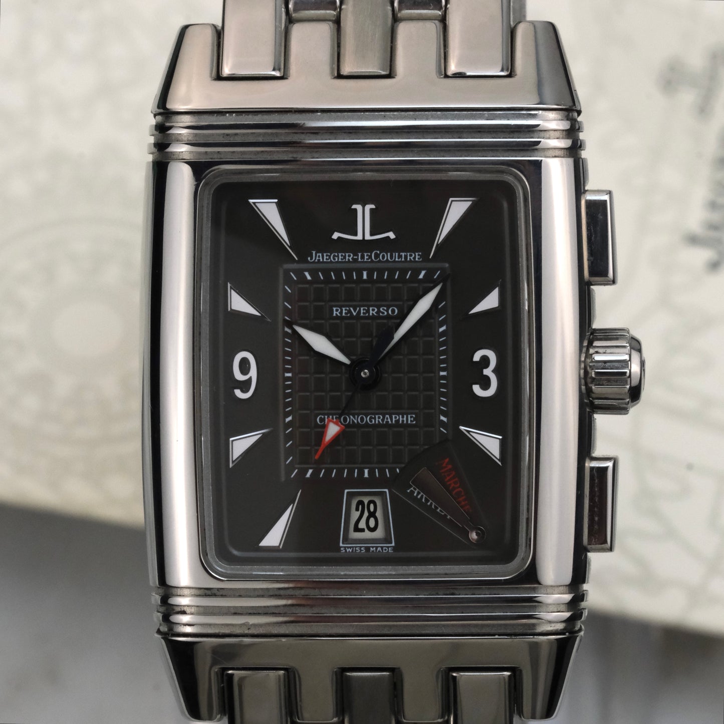 Jaeger LeCoultre Reverso Gran Sport Chronograph Retrograde | 295.8.59 | Full Set